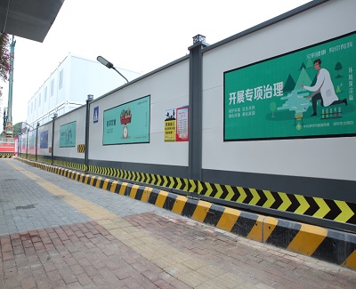 深圳工地圍擋【旭東鋼構廠家】告訴您客戶選擇我們的原因